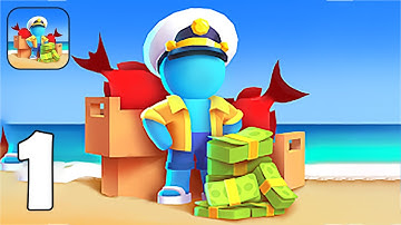 Fish-Mish - Part 1 Tutorial Stickman Fish Port Shop - Gameplay Walkthrough(iOS, Android)