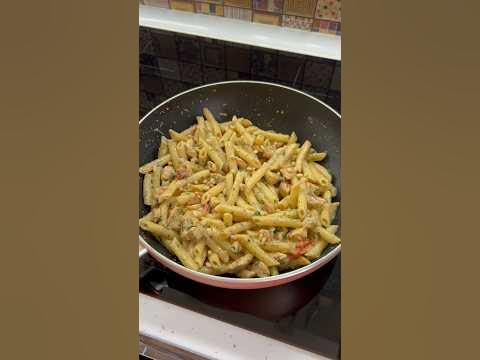 Паста в соусе «Песто» 🍝 #увелка - YouTube