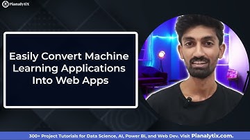 Easily Convert Machine Learning Models into Web Apps | Beginner-Friendly Guide