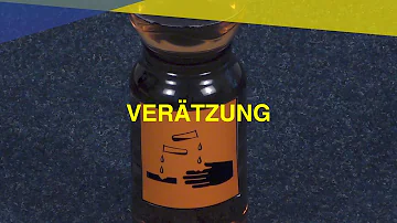 Was tun bei Säureverätzung?