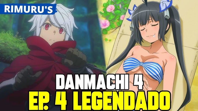 DANMACHI 4 TEMPORADA EP 3 LEGENDADO PT-BR! DATA DE