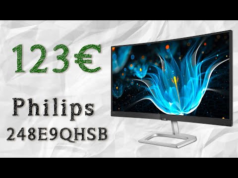 Οικονομικό Κυρτό Μόνιτορ Philips 248E9QHSB, 24" LCD