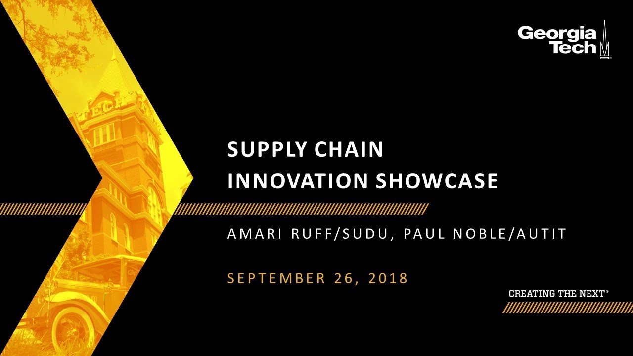 Supply Chain Innovation Showcase - YouTube