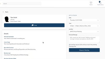Connect 360: Schedule a Meeting