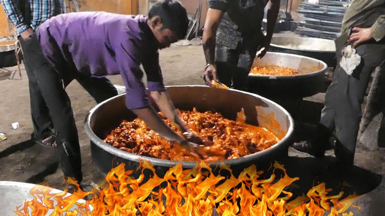 دجاج تندوري | #MUST SEE THIS | TANDOORI CHICKEN FRY/B6 | #STREET FOOD | KIK TV | KikTV Network