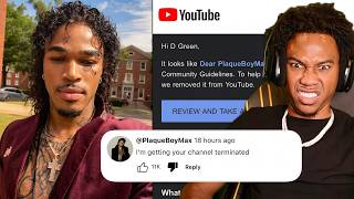PlaqueBoyMax Trying To Take My Channel For Calling Him Zesty