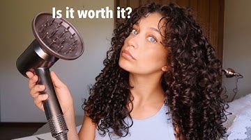 Dyson Supersonic Hairdryer for Curly Hair? | DETAILED first impressions/review