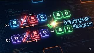 Leetcode 844. Backspace String Compare