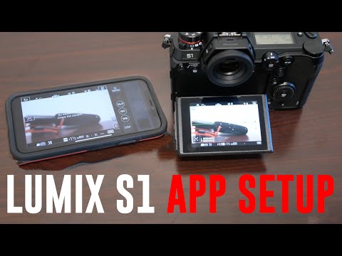 How to Setup WiFi/Bluetooth on Panasonic Lumix S1 with Lumix Sync App