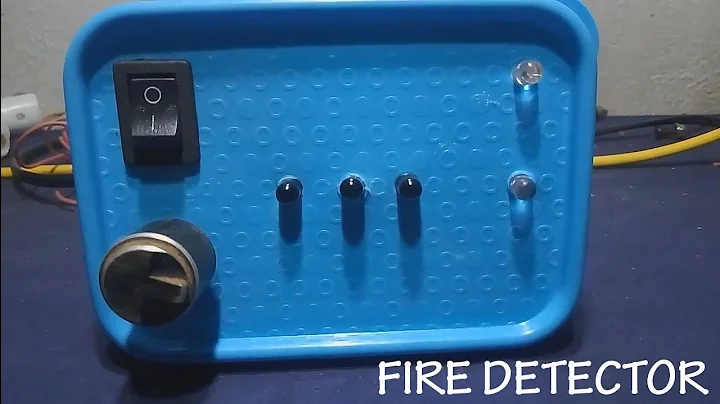 HOW TO MAKE A FIRE DETECTOR USING PHOTO DIODE