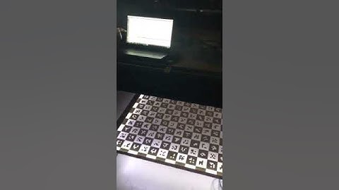 Structured light scanner calibration target...