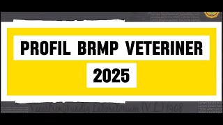 Profil BRMP Veteriner 2025