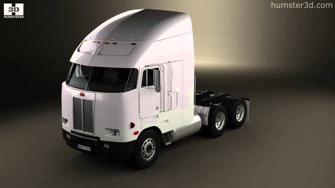 Peterbilt 372 Tractor Truck 1988 3d Model By Humster3d Com