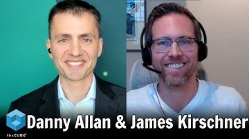Danny Allan, Veeam & James Kirschner, Amazon | AWS re:Invent 2021