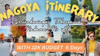 NAGOYA COMPLETE DIY ITINERARY WITH 22K BUDGET FOR 6 DAYS [AIRFARE/HOTEL/TOURS/TRANSPO]