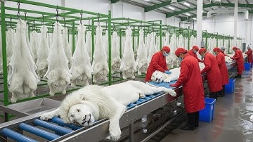 Inside the White Lion Leather Factory – How Million Dollar Products Are Made from Lion Skin