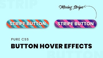 Button Hover Animation Effects using CSS | Html CSS Button Effects