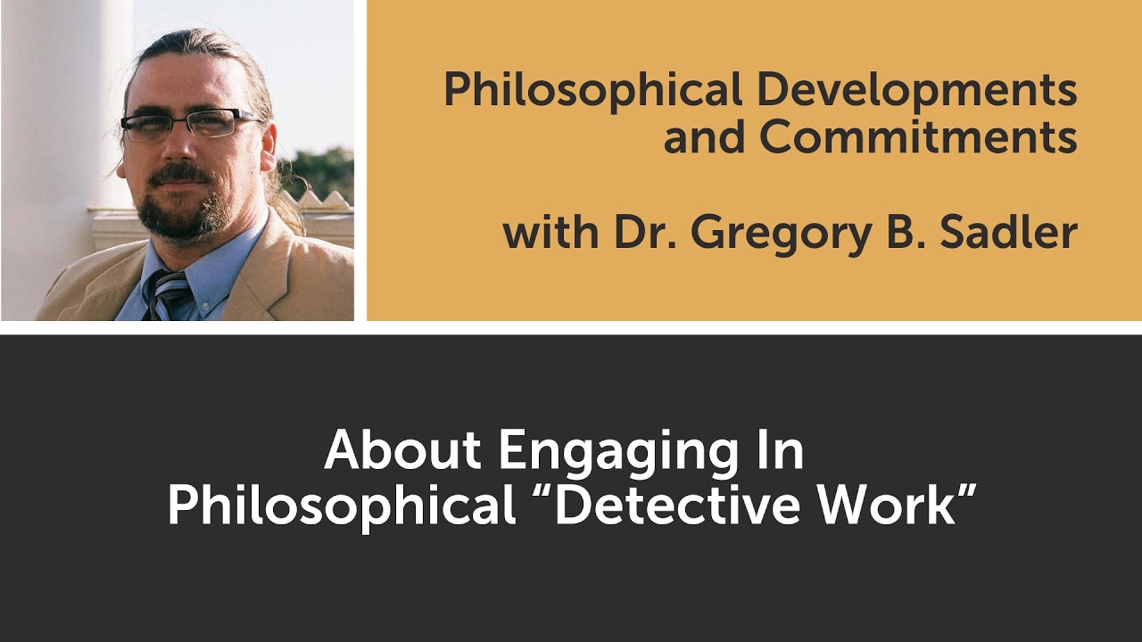 О философском «детективном расследовании»: философские разработки и направления исследований.