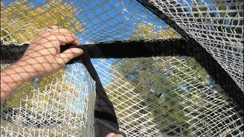 BirdieBall, 3X Triple Baffle, Golf Net Assembly Instructions