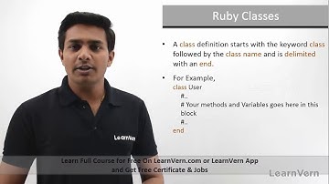 Ruby Class and Object Tutorial