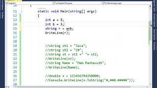 SP1 Chapter2 Expression, Operators, Types, Variable, and Constants Part2