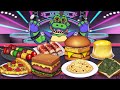 FNAF Security Breach Mukbang Animation Steak Sandwich set eating