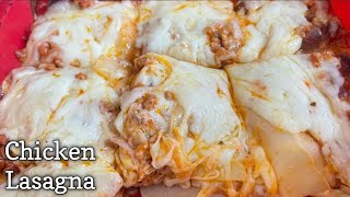 Chicken Lasagna recipe with creamy white sauce || Best homemade chicken Lasagna