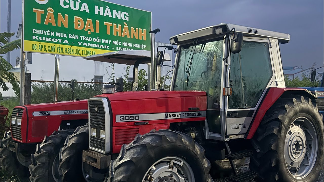 Đại Thành| Máy Cày nhật Bãi 25/12 mới Về MF 3090 MF 3655 siêu khủng bãi nhật 