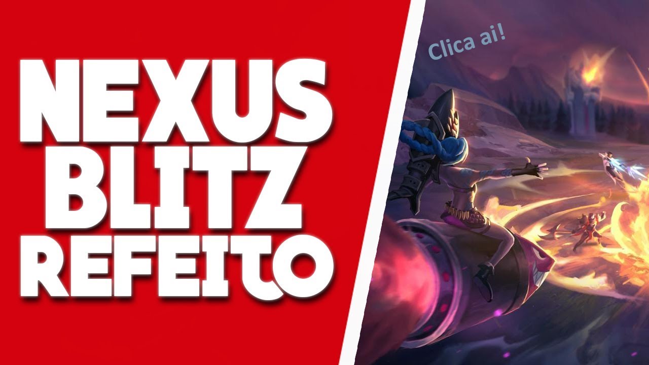 IMAGENS EM PRIMEIRA MÃO DO NOVO NEXUS BLITZ!!! REFIZERAM O MAPA lolzinho br