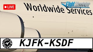 Domestic Heavy Flying l KJFK-KSDF l Working Title 747-8i l