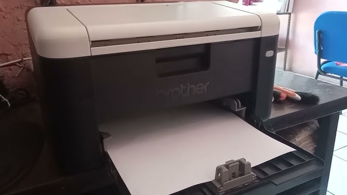 Impressora Brother hl 1202 piscando luz vermelha não imprime | Resolvido |  - YouTube