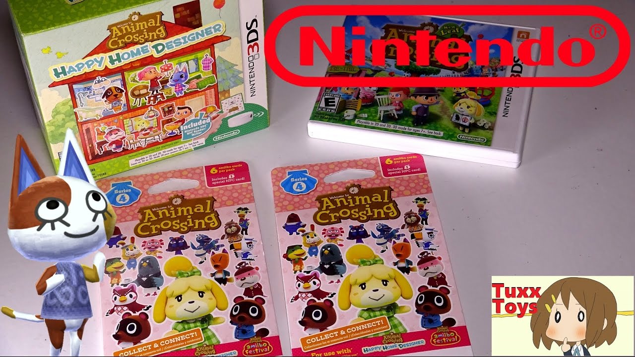 Animal Crossing amiibo cards Series 4 + Advance entry into next