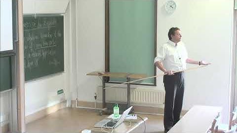 Prof. Bernd Sturmfels | Convex Algebraic Geometry III