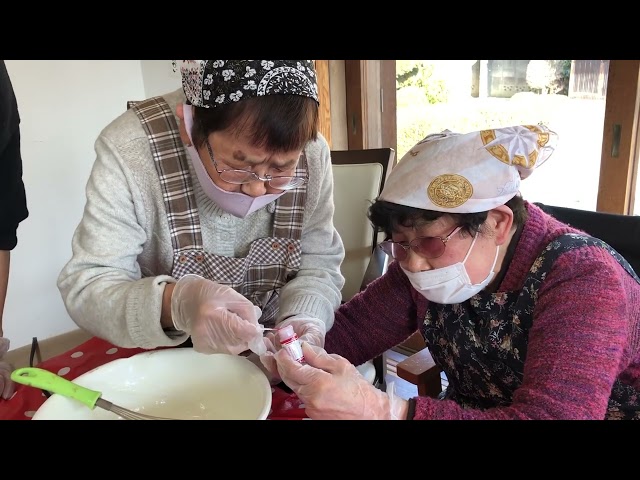春のおやつ作りレクリエーション