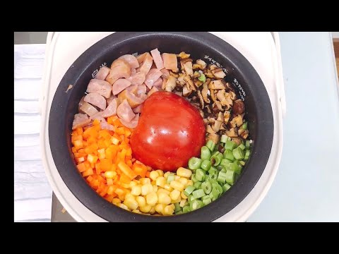 Video: Cách Nấu Cơm Thập Cẩm Với Gà Trong Máy Lạnh