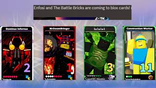 The Battle Bricks X Blox Cards (fake)