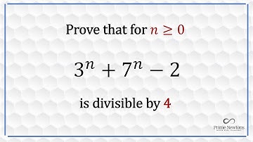 Prove 3^n + 7^n -2 is divisible by 4