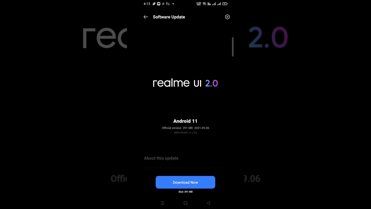 One More Update in Realme X2 || Android 11 || Sensor working now???