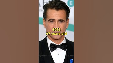 COLIN FARRELL DEVOLUTION (2023-1995) #shorts