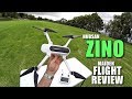 Hubsan ZINO Maiden Flight Test Review - [Altitude Limit, CRASHING!, Pros & Cons]