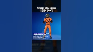 Fortnite x LETHAL COMPANY is HERE!