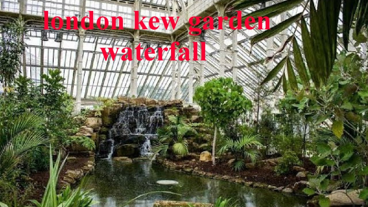 Shorts Waterfall at Kew Garden London. Kew Garden Visit, Visit To Kew