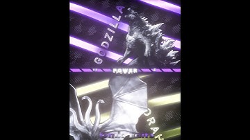 EVOLVED GODZILLA VS KING GHIDORAH