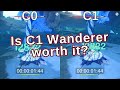 C0 vs c1 wanderer