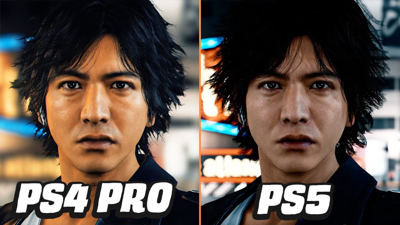 Judgment Ps5 Vs Ps4 Pro Comparison Youtube