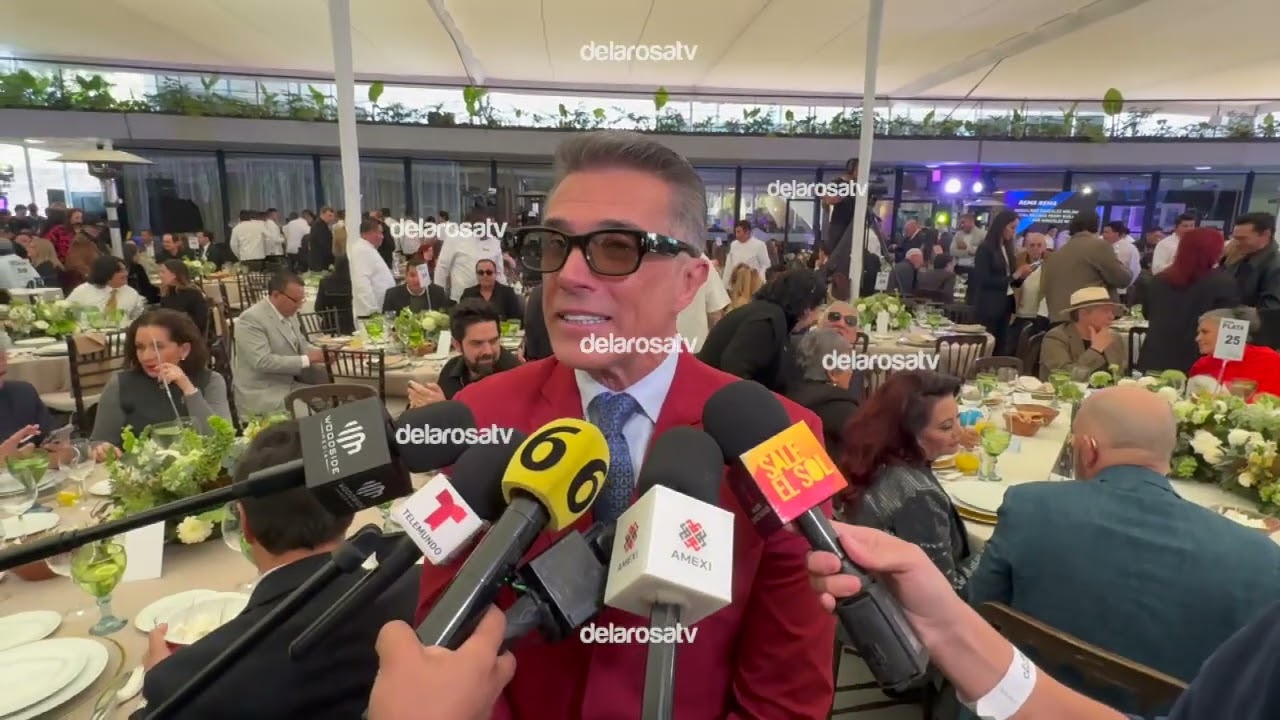 Sergio Mayer responde al desplante que le hizo Joaquin Lopez Doriga