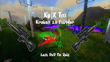 Kraken 3.0 FobWar Last PvP No Raid 🫠 || PvP Clips || Ark Mobile
