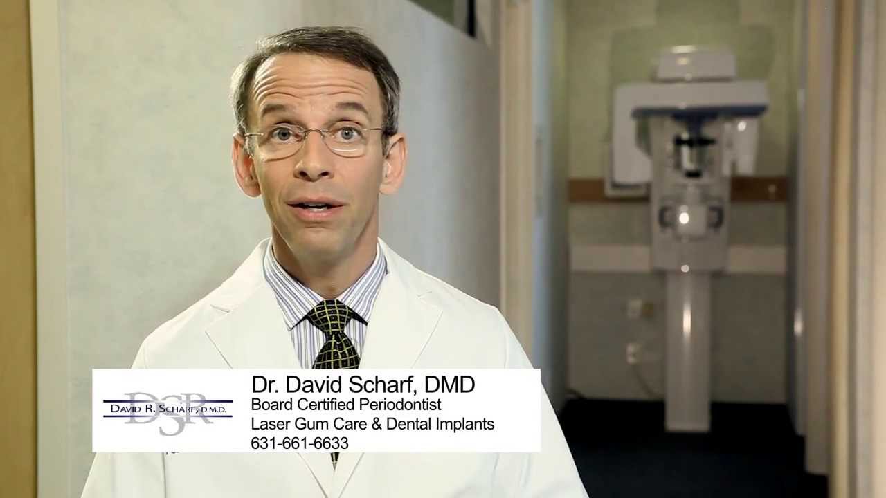 LANAP on Long Island Dr. David Scharf Periodontist Laser gum