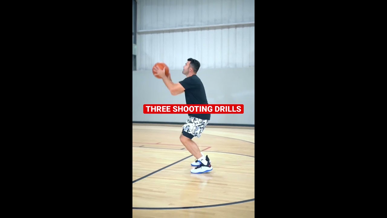 THREE SHOOTING DRILLS to help you make tougher shots!!!!