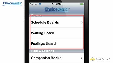 Choiceworks App Tutorial